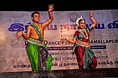 Indian classical dance - Odishi dance performance at Mamallapuram Dance festival 